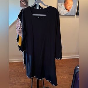 Spartina 3/4 Sleeve Island Fringe Dress